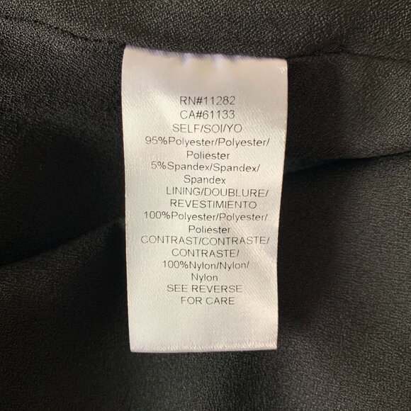 Adelyn Rae Cutout Lace Halter Cocktail Black Mini Prom Dress Wedding Guest Gala - Picture 12 of 14